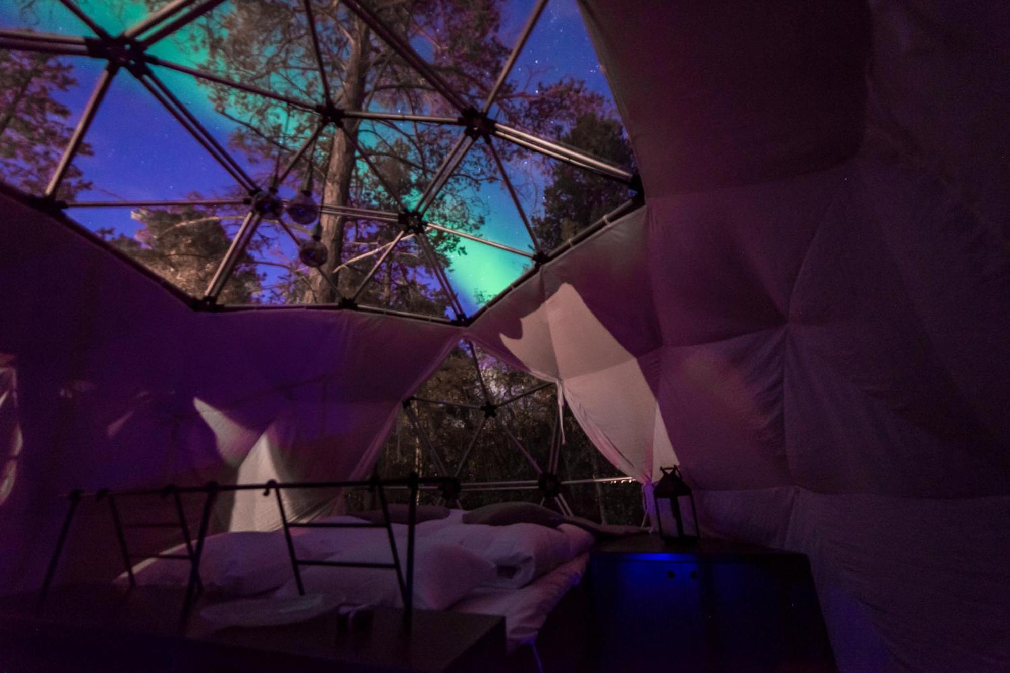 GLØD Aurora Canvas Dome Alta Exterior foto