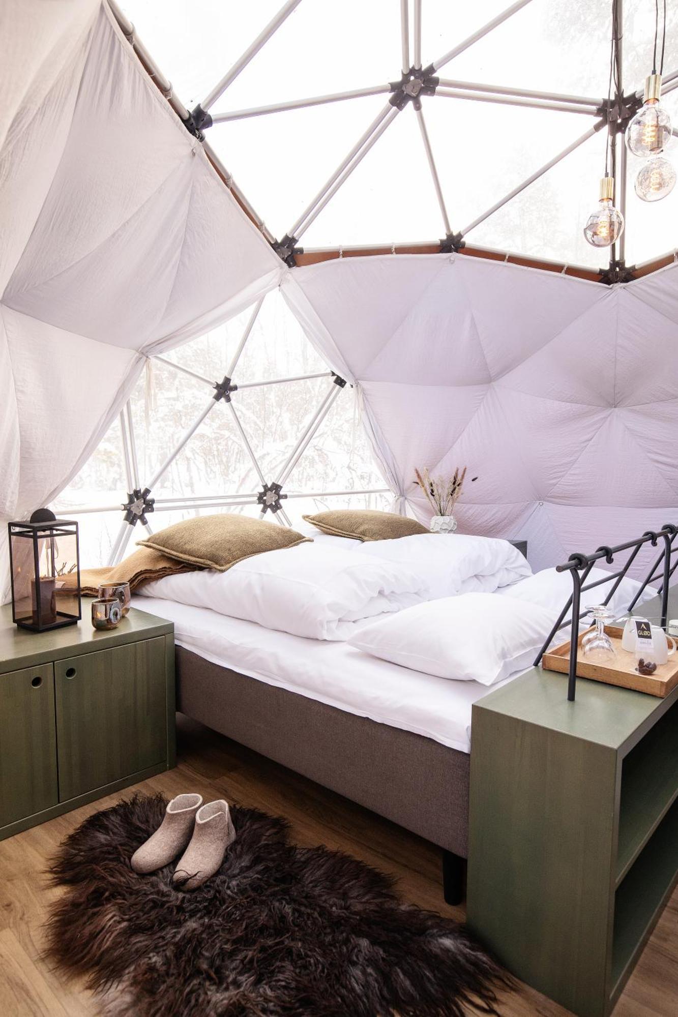 GLØD Aurora Canvas Dome Alta Exterior foto