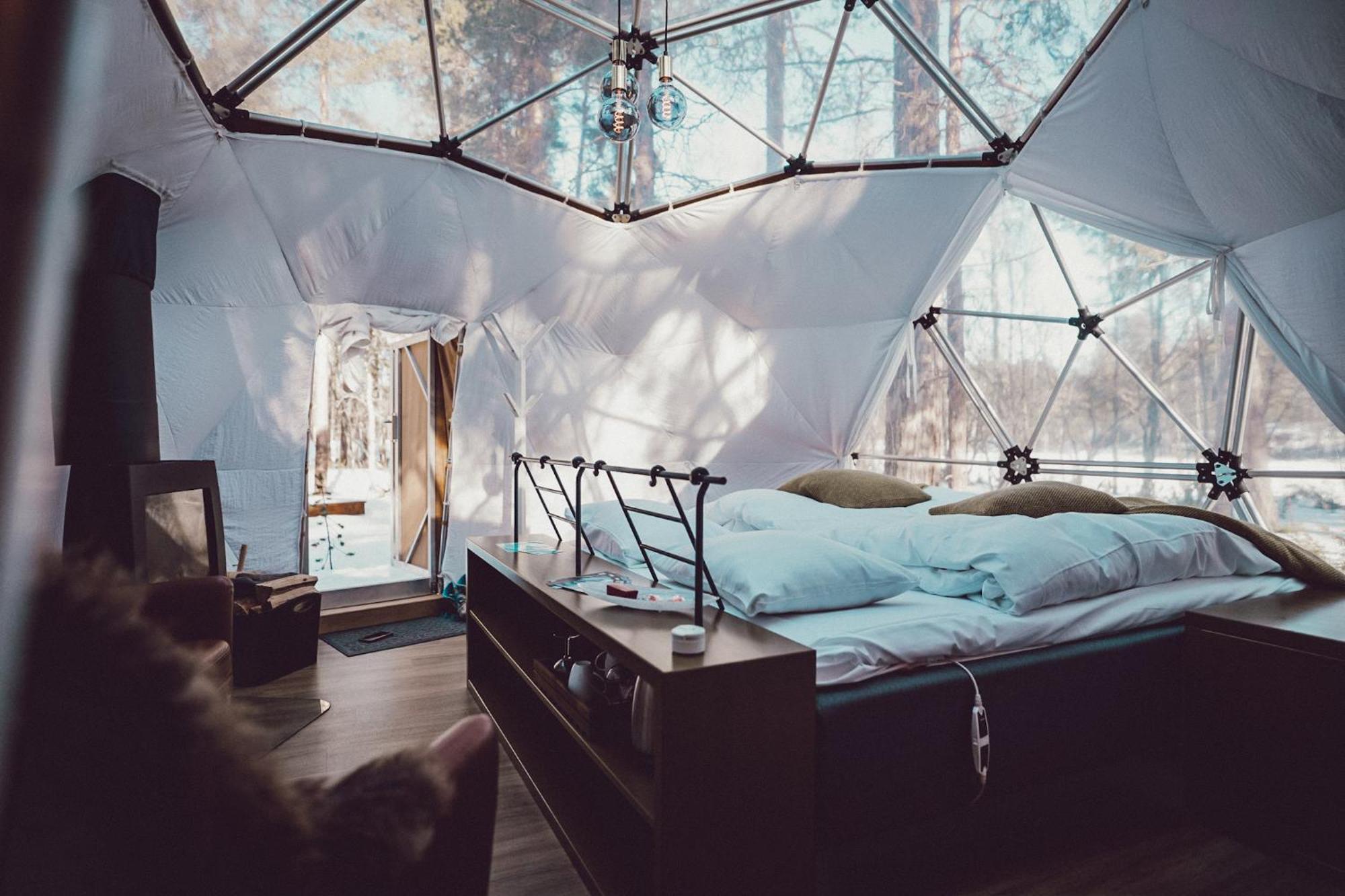 GLØD Aurora Canvas Dome Alta Exterior foto