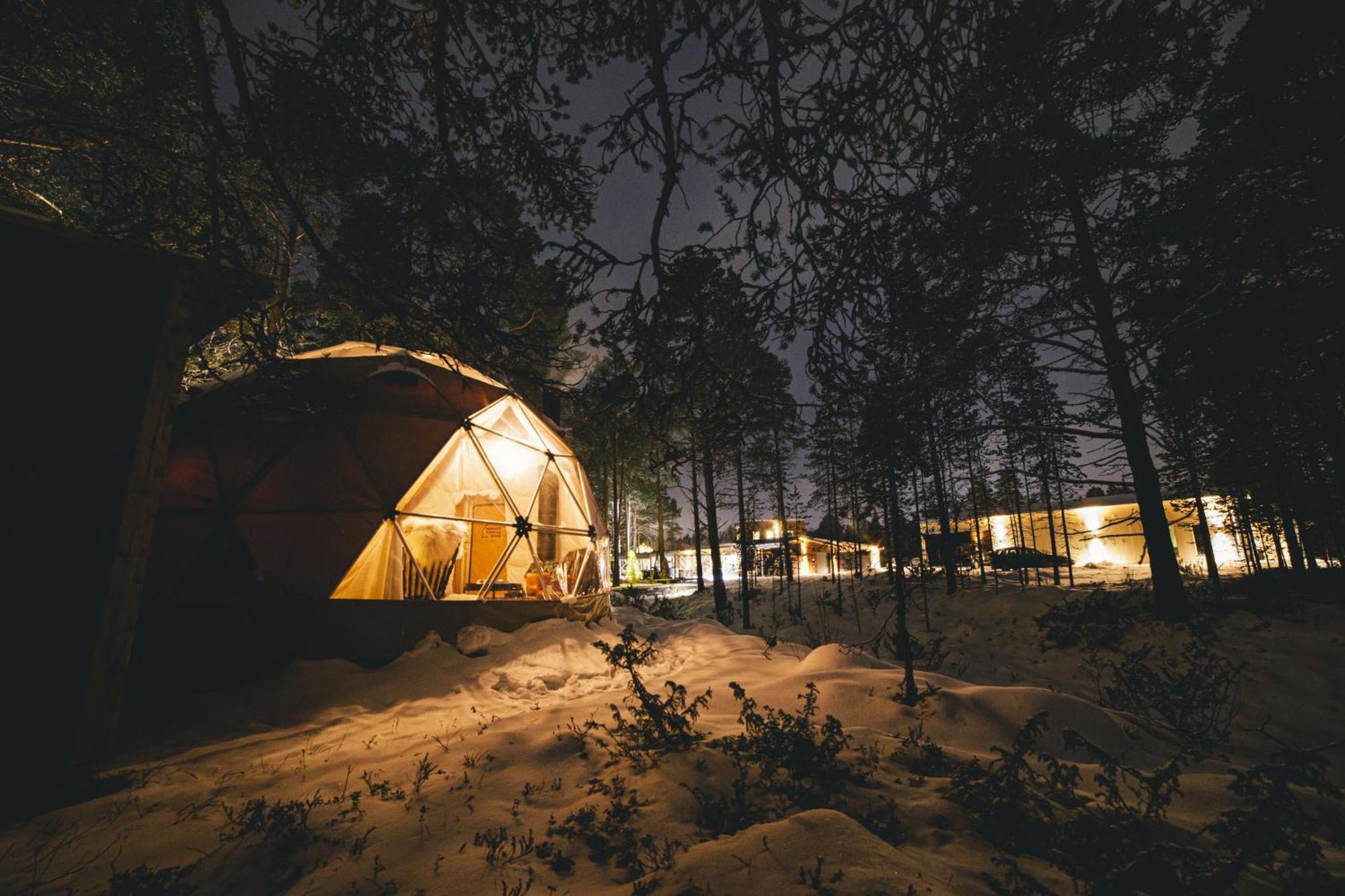 GLØD Aurora Canvas Dome Alta Exterior foto