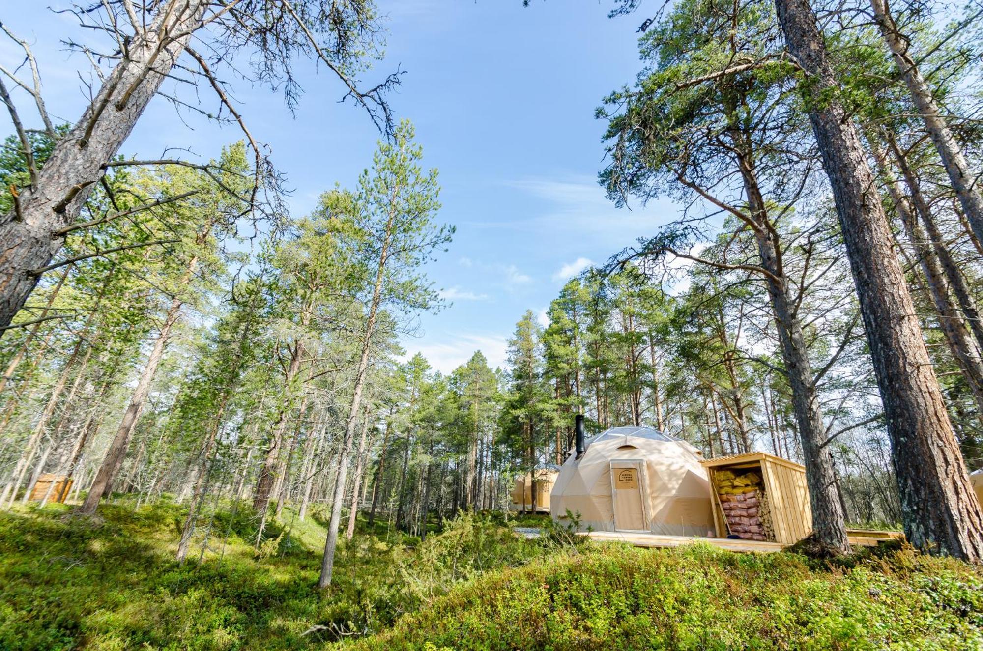 GLØD Aurora Canvas Dome Alta Exterior foto