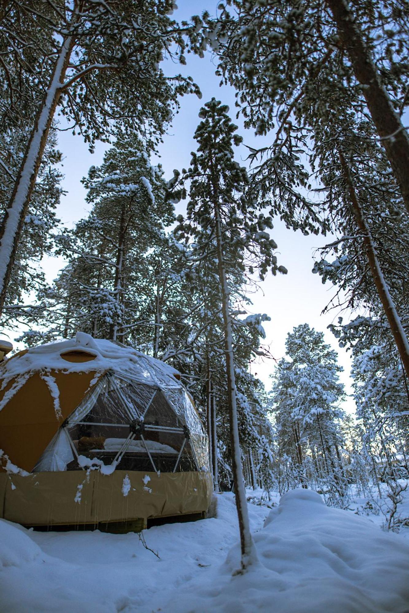 GLØD Aurora Canvas Dome Alta Exterior foto