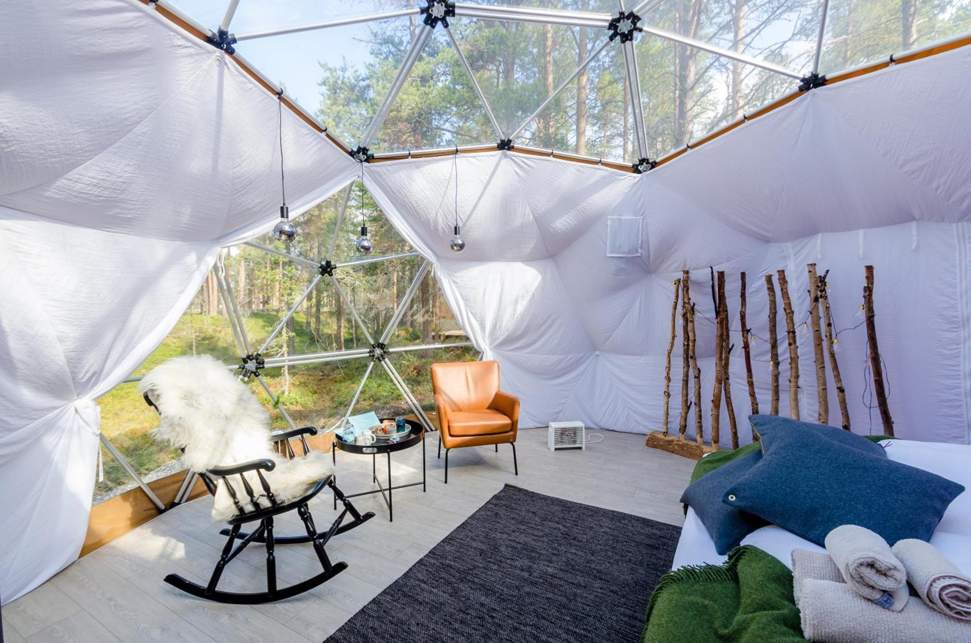 GLØD Aurora Canvas Dome Alta Exterior foto