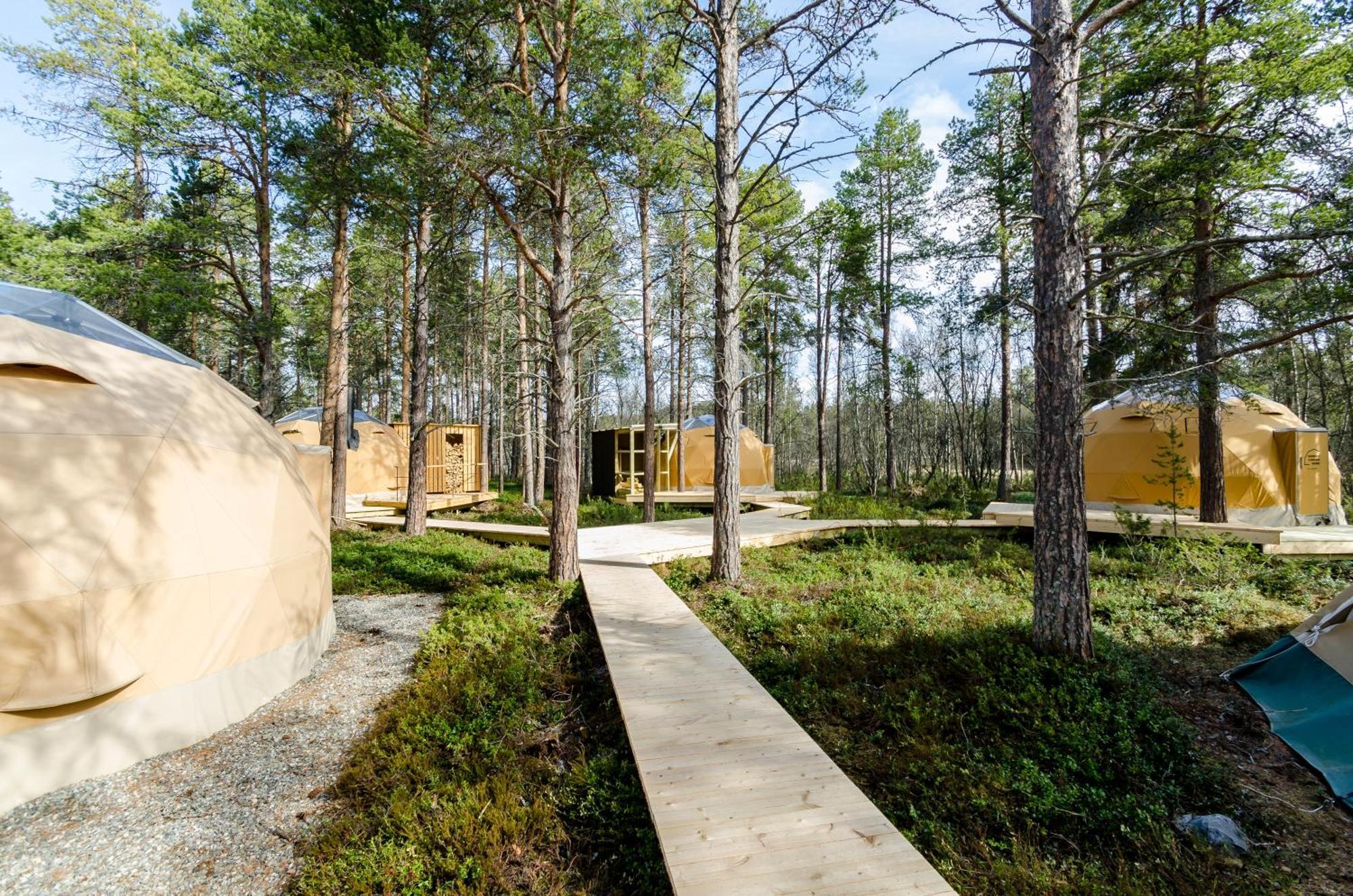 GLØD Aurora Canvas Dome Alta Exterior foto
