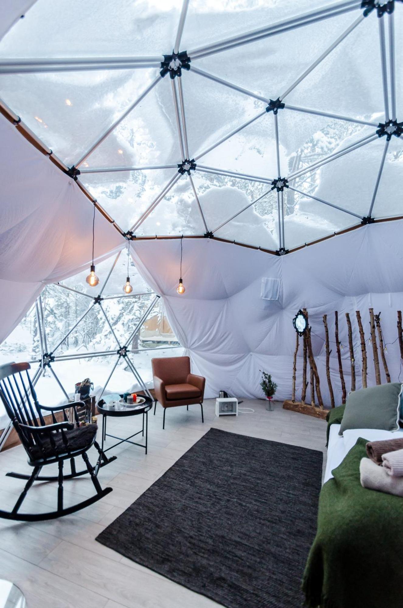 GLØD Aurora Canvas Dome Alta Exterior foto
