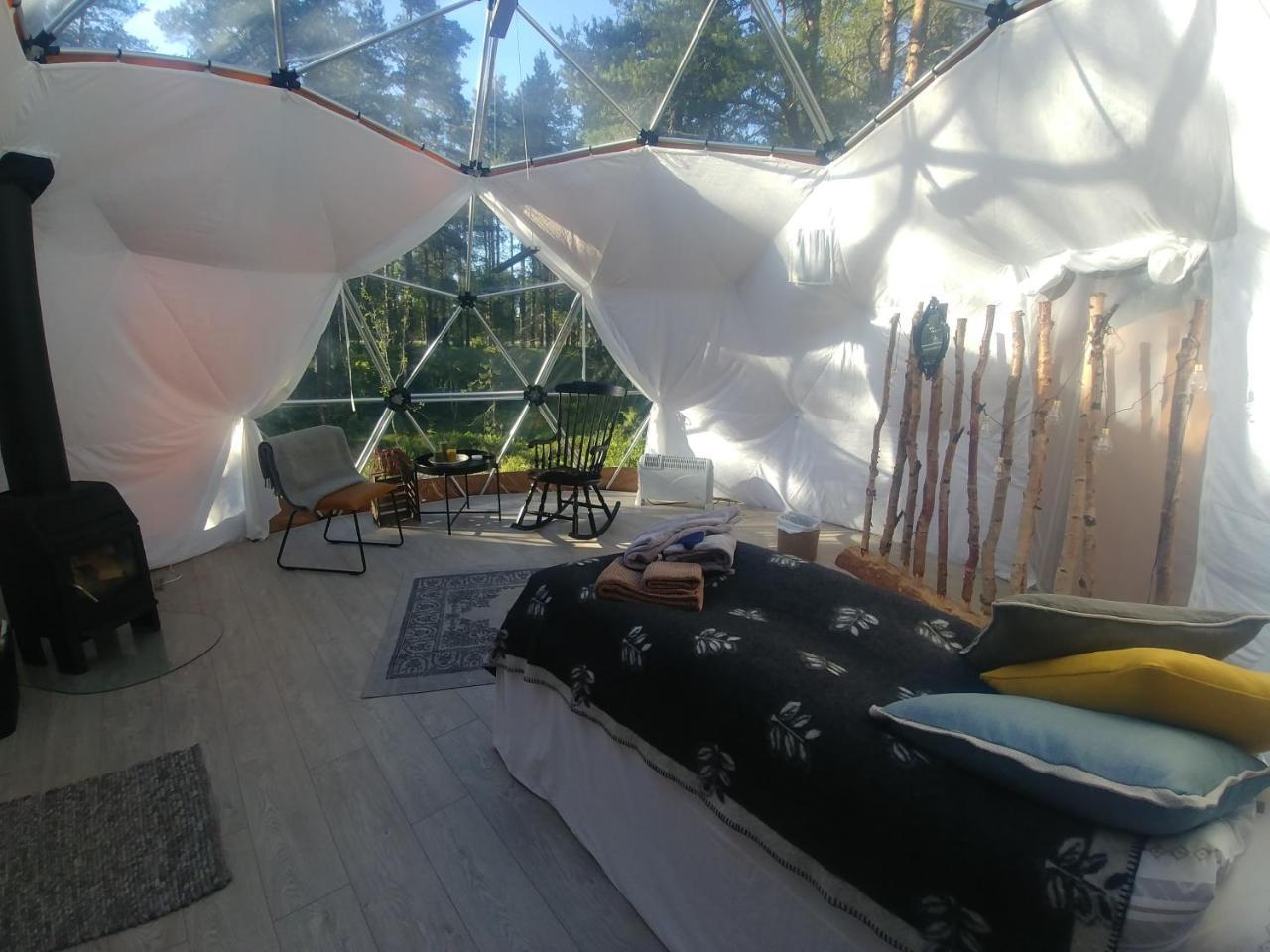 GLØD Aurora Canvas Dome Alta Exterior foto